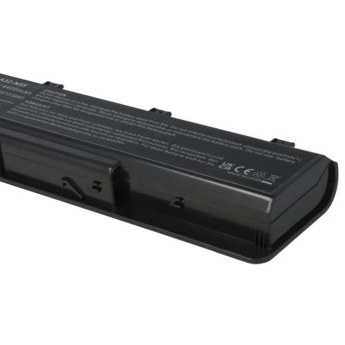 Notebook akkumulátor  Asus A32-N55, 07G016HY1875 - 4400 mAh 11,1 V Li-Ion, fekete