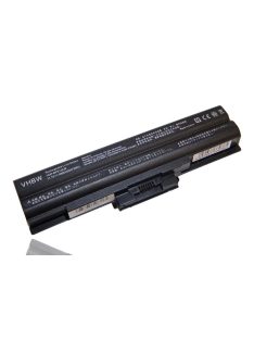   Notebook akkumulátor  Sony VGP-BPS13, VGP-BPL21, VGP-BPL13 - 6600 mAh 11,1 V Li-Ion, fekete