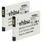 VHBW Akku für Siemens Gigaset 4250366817255 - 700 mAh 3,7 V Li-Ion