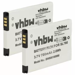   VHBW Akku für Siemens Gigaset 4250366817255 - 700 mAh 3,7 V Li-Ion