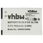 VHBW Akku für Siemens Gigaset 4250366817255 - 700 mAh 3,7 V Li-Ion