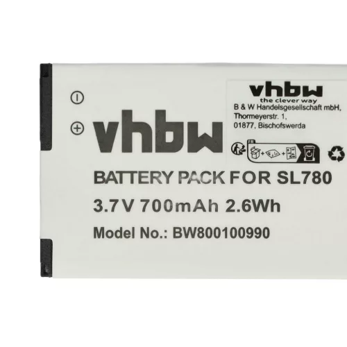 VHBW Akku für Siemens Gigaset 4250366817255 - 700 mAh 3,7 V Li-Ion
