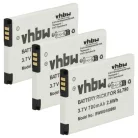 VHBW Wireless Phone Battery 4250366817255 - 700 mAh 3.7 V Li-Ion