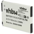 VHBW Wireless Phone Battery 4250366817255 - 700 mAh 3.7 V Li-Ion