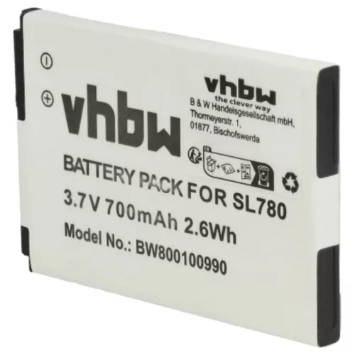 VHBW Wireless Phone Battery 4250366817255 - 700 mAh 3.7 V Li-Ion