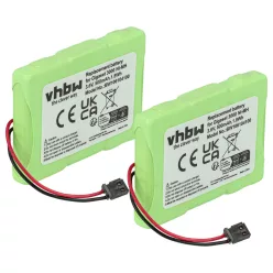   VHBW Kabelloser Telefonakku Siemens T325, NS3109, GPF6M3BMX, 3QNF3550 - 500 mAh 3,6 V NiMH