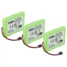 VHBW Telefon Akku Siemens T325, NS3109, GPF6M3BMX, 3QNF3550 - 500 mAh 3,6 V NiMH