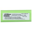 VHBW Battery GPHC05RN01, GP1010, VT50AAAALH2BMJZ - 500 mAh 2.4 V NiMH