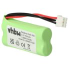 VHBW Vezeték nélküli telefon akkumulátor H-AAA500X2 - 700 mAh 2,4 V NiMH