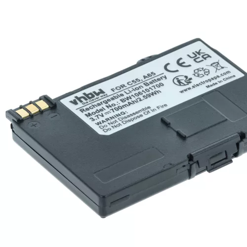 VHBW Akku für Siemens BA-510, S30852-D1752-X1 - 700 mAh 3,7 V Li-Ion