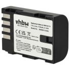 VHBW Panasonic DMW-BLF19E, DMW-BLF19 Akku - 1100 mAh, 7,2 V, Li-Ion