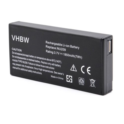 VHBW Notebook akkumulátor  Dell NU209, 0NU209, 0XJ547, DX481, FR463, FR465 gépekhez – 1850 mAh 3,7 V Li-Ion