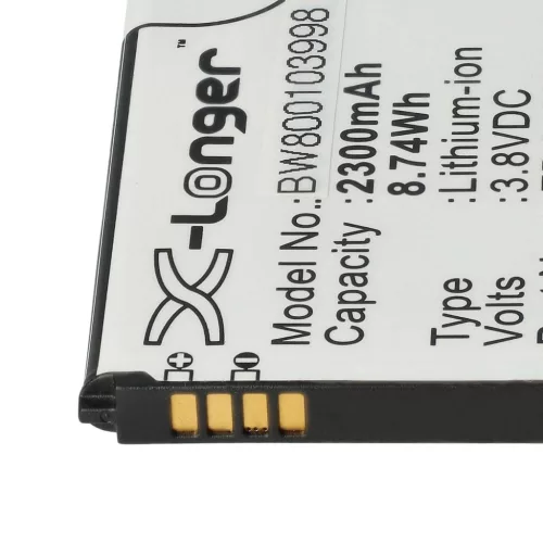 VHBW Mobile Phone Battery Samsung EB-L1M1NLA - 2300 mAh 3.8 V Li-Ion