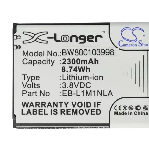 VHBW Mobile Phone Battery Samsung EB-L1M1NLA - 2300 mAh 3.8 V Li-Ion