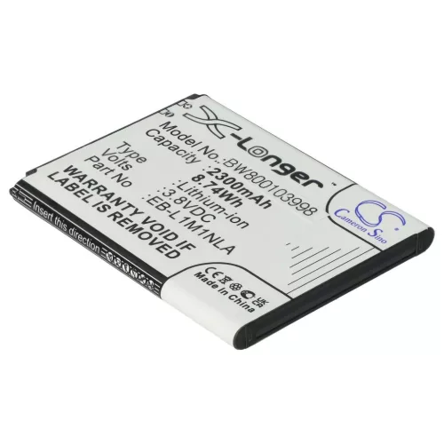 VHBW Mobile Phone Battery Samsung EB-L1M1NLA - 2300 mAh 3.8 V Li-Ion