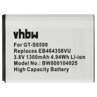 VHBW Mobile Phone Battery for Samsung EB464358VUBSTD, EB464358VU - 1300 mAh 3.7 V Li-Ion