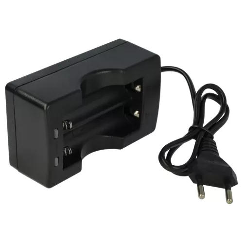 VHBW Charger for 17670, 18650 Batteries - 2 Slot