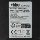 VHBW Charger for 17670, 18650 Batteries - 2 Slot