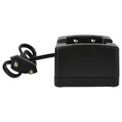 VHBW Charger for 17670, 18650 Batteries - 2 Slot