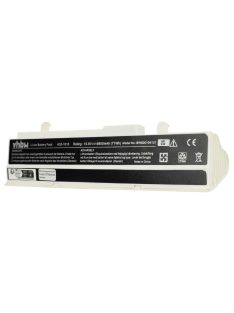   Notebook akkumulátor  Asus A31-1015, A32-1015, AL31-1015, PL32-1015 - 6600 mAh 11,1 V Li-Ion, fehér