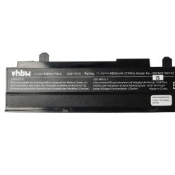   Notebook akkumulátor  Asus A31-1015, A32-1015, AL31-1015, PL32-1015 - 2200 mAh 10,8 V Li-Ion, fekete
