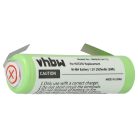 Battery replaces Braun 180AAH, 233.8008860 - 2500 mAh 1.2 V NiMH
