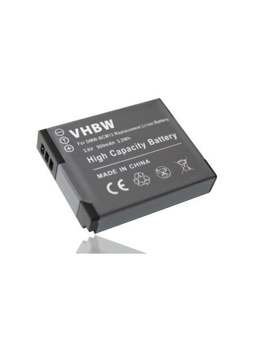 Panasonic DMW-BCM13E, DMW-BCM13PP, DMW-BCM13 akkumulátor - 900 mAh, 3,6 V, Li-Ion