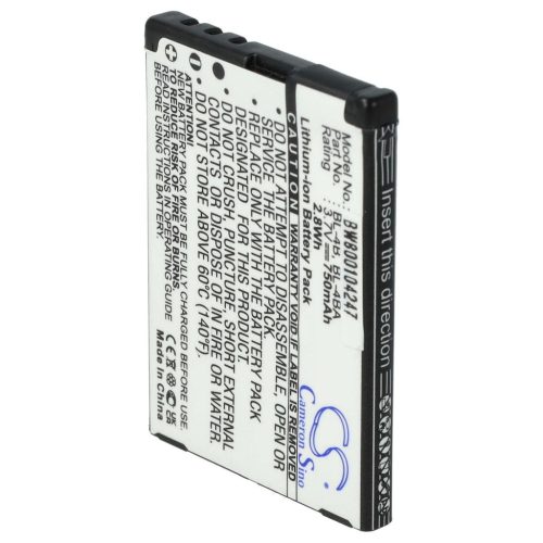 VHBW Mobile Phone Battery Elson BTY26176, BTY26176MOBISTEL/STD - 800 mAh 3.7 V Li-Ion - Smartphone Battery