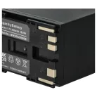 VHBW Videokamera Akku BP-955, BP-925, BP-975, BP-970G - 6000 mAh 7,4 V Li-Ion