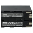 VHBW Videokamera Akku BP-955, BP-925, BP-975, BP-970G - 6000 mAh 7,4 V Li-Ion