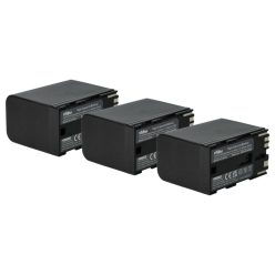   VHBW Videokamera Akku BP-955, BP-925, BP-975, BP-970G - 6000 mAh 7,4 V Li-Ion