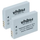 VHBW Akkumulátor Canon NB-5L - 650 mAh 3,6 V Li-Ion
