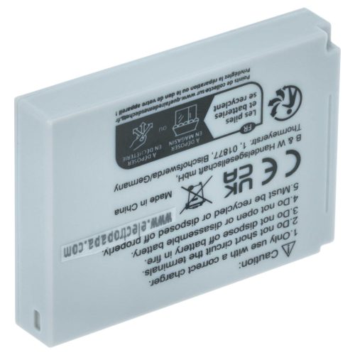 VHBW Akkumulátor Canon NB-5L - 650 mAh 3,6 V Li-Ion