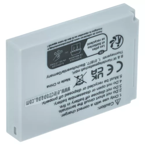 VHBW Akku Canon NB-5L - 650 mAh 3,6 V Li-Ion