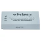 VHBW Akku Canon NB-5L - 650 mAh 3,6 V Li-Ion