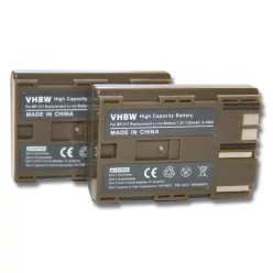   VHBW Akku Canon BP-508, BP-535, BP-511A, BP-511, BP-522, BP-512, BP-514 - 1300 mAh 7,2 V Li-Ion