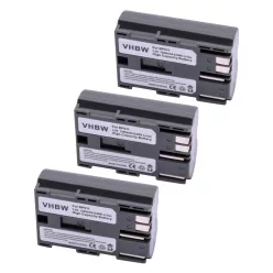   VHBW Akku Canon BP-508, BP-535, BP-511A, BP-511, BP-522, BP-512, BP-514 - 1300 mAh 7,2 V Li-Ion