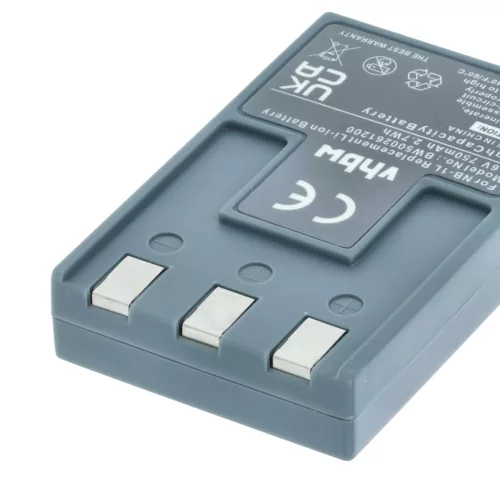 VHBW Akku für Canon NB-1LH, NB-1L - 750 mAh 3,6 V Li-Ion