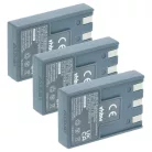 VHBW Akku für Canon NB-1LH, NB-1L - 750 mAh 3,6 V Li-Ion