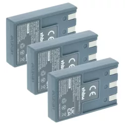 VHBW Akku für Canon NB-1LH, NB-1L - 750 mAh 3,6 V Li-Ion