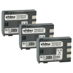 VHBW Videokamera Akku NB-2LH, NB-2L - 600 mAh 7,2 V Li-Ion