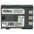 VHBW Videokamera Akku NB-2LH, NB-2L - 600 mAh 7,2 V Li-Ion