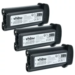 VHBW Battery replaces Canon NP-E3 - 1500 mAh 12 V NiMH