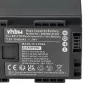 VHBW Videokamera Akku Canon 2740B002, BP-819 - 1600 mAh 7,2 V Li-Ion