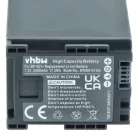 VHBW Videokamera Akku 2740B002, BP-827 - 2400 mAh 7,2 V Li-Ion
