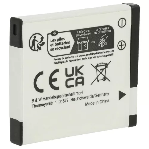 VHBW Akku Canon NB-8L - 600 mAh 3,6 V Li-Ion