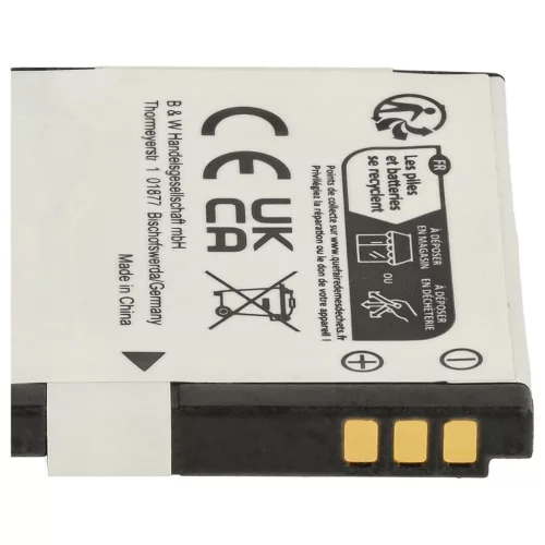 VHBW Akku Canon NB-8L - 600 mAh 3,6 V Li-Ion