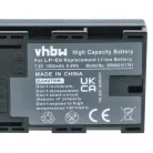 VHBW Akku Canon LP-E6 Ersatz - 1300 mAh 7,4 V Li-Ion