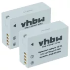 VHBW Akku Canon NB-10L Ersatz - 700 mAh 7,4 V Li-Ion