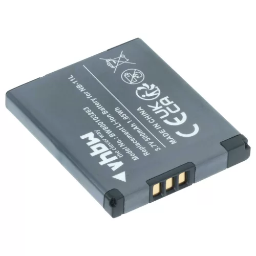 VHBW Kamera Akku NB-11LH, NB-11L - 500 mAh 3,7 V Li-Ion